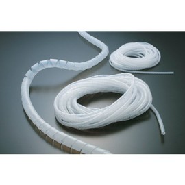 トラスコ中山(TRUSCO) スパイラルチュ-ブ10ｍ結束径φ12.0~35.0白