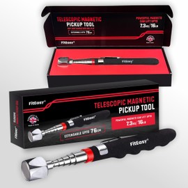 Telescopic Magnetic Pick up Tool (7.3kg) Extends 76cm Gifts for Men Gadgets for Men Stocking Fillers for Men Christmas Gifts for Him, Mens Gifts for Christmas Birthday Gifts Dad Father‘s Day Gifts