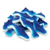 Funtasty Blue Shark Gummy Marshmallow Candy, Blue Raspberry Flavor -