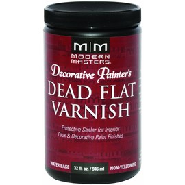 Modern Masters DP609-32 Dead Flat Varnish, 32-Ounce