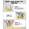 RETRUE Universal Coupler Lock Trailer Locks Ball Hitch Trailer Hitch