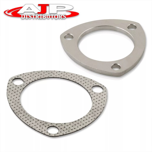 AJP Distributors 3" ID 3 Bolt Steel Header Cat Back
