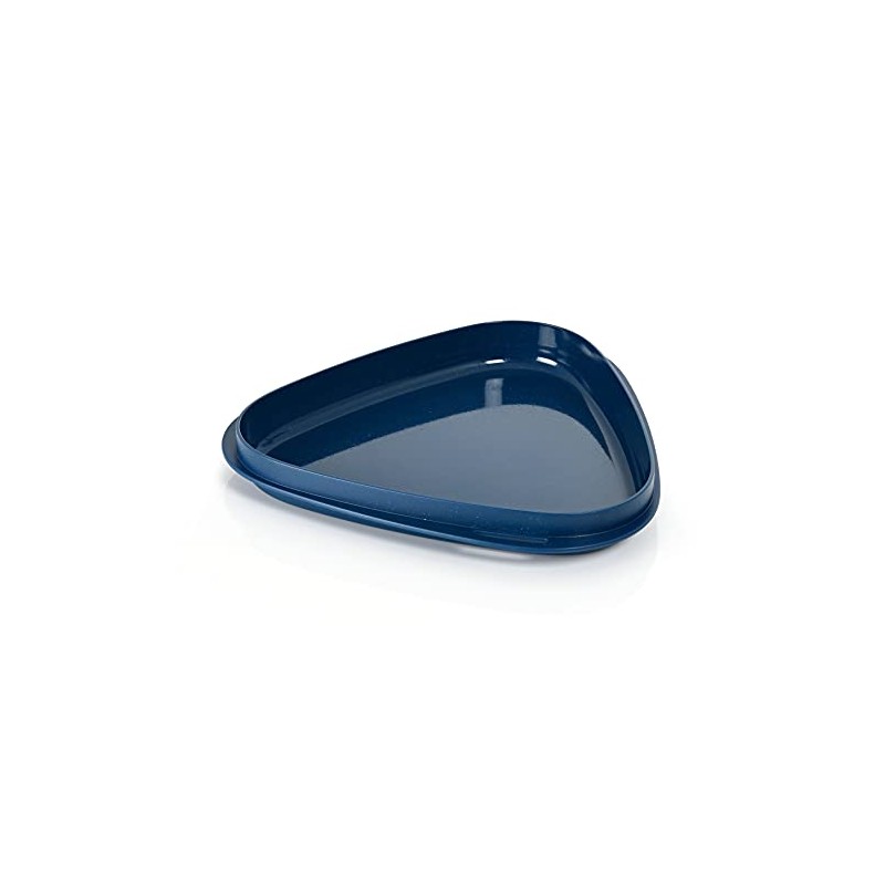 Light My Fire to Go Reusable Plate Stackable Organic Blue