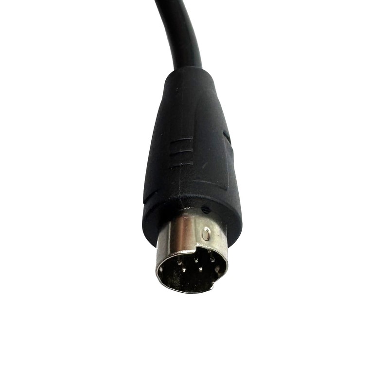 Halokny DB9 RS232 a Mini cable de cabeza redonda de