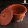 Swadeshi Blessings HandMade Exclusive Range Unglazed Earthen Kadai/Mud Handi/Mitti Ke