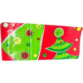 FLOMO Christmas Holiday Giant Large 38" x 48" Snowflake Tree Santa Gift Bag w/Strap and Tag Included (Christmas Tree)