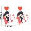 Mother Mom Heart Earrings for Women Mom Mother's Day Gifts