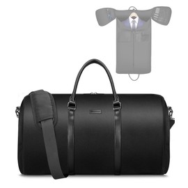 UNIQUEBELLA Carry on Garment Bag Convertible Suit Travel Bag for Men Women Duffel Flight Bag with Shoulder Strap
