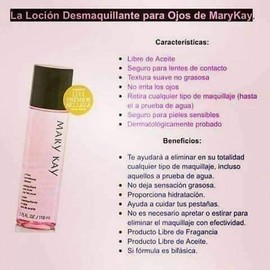 Loción Desmaquillante de Ojos Libre de Aceite Mary Kay 110 ml