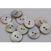 Pack of 10 Natural Shimmer Mother of Pearl Buttons 2