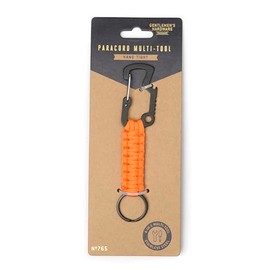 Gentlemen's Hardware 4-in-1 Multi-Tool Mini Survival Pocket Tool with Key Ring, Paracord