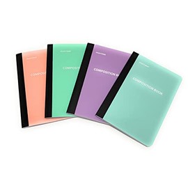 Mintra Office Poly Composition Book (5in x 7in, Pastel)