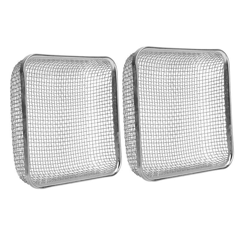 2Pcs RV Furnace Vent 4.5 X 4.5in Heavy Duty Stainless