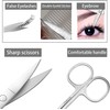 TAVVKE 2 Pack Facial Grooming & Nose Hair Scissors -