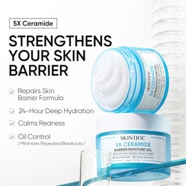Skintific Crema Hidratante Facial con Ceramidas 5X, 50 G