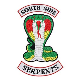 Beyond Patch Set of 3 Clothing Patch P756 South Side Snakes Serpents Riverdale