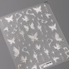 Butterfly Nail Art Stickers 5D Embossed Butterfly Nail Stickers Self-Adhesive