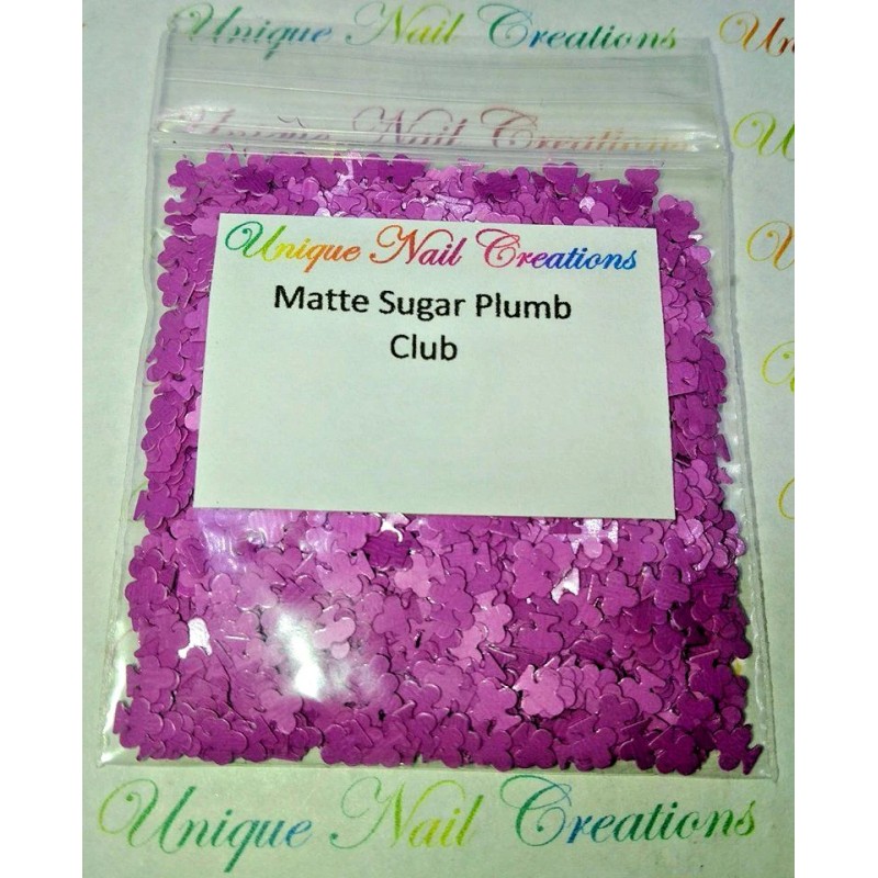 Unique Nail Creations CLUB & SPADE Shape~U CHOOSE~Nail•Ac - Matte