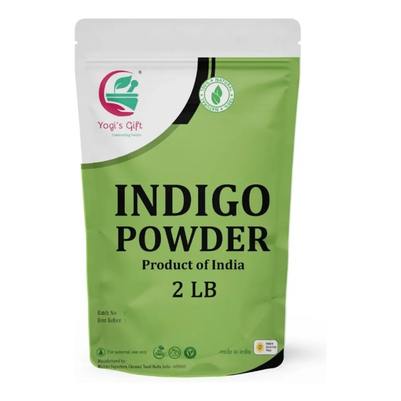 Polvo De Henna Regalo Del Yogui Triple Tamizado 1 Kg