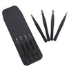 Ipetboom Pcs Stainless Steel Eyebrow Tweezers Set Slant Flat Angled
