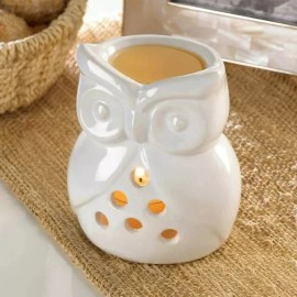 Fragrance Foundry CHARMING White Porcelain Owl Oil Warmer