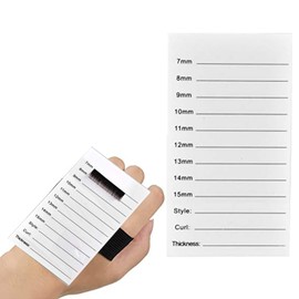 Eyelash holder, eyelash extension holder, plate make-up tool, acrylic transplant eyelashes stand for home use and beauty salon.