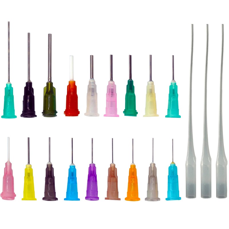 Dispensers Applicator Kit - Syringes, Plastic Squeeze Bottles, and Needle