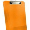 Trade Quest Plastic Clipboard Transparent Color Letter Size Low Profile