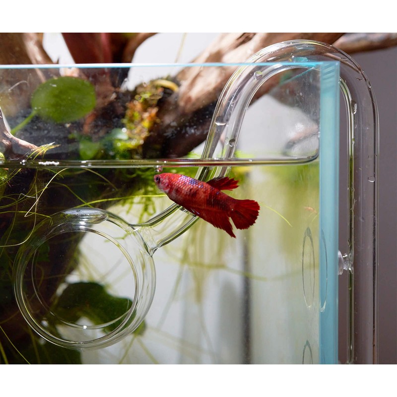 USCAPE Loop Pipe Outflow Glass Aquarium Filter Spout Glassware (17