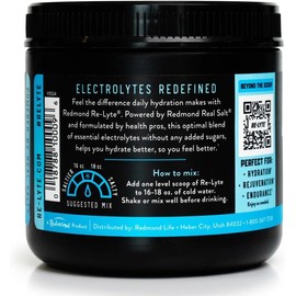 REDMOND Re-Lyte Hydration Electrolyte Powder Mix (Unflavored)