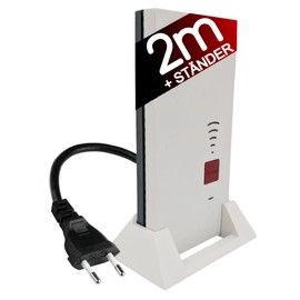 TronicXL 2 Metre Extension/Stand W-LAN Repeater Compatible with Fritz Repeater 2400 1160 1750e AVM Fritz! Holder Stand 2 m + Stand