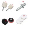 CALIDAKA 9pcs/Set Glass Polishing Kit, Car Windshield Polishing Kit, Scratch