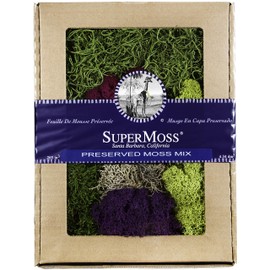 SuperMoss (23317) Moss Mix, Mixed, 120 Cubic"