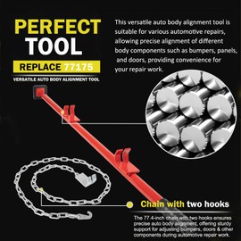 77175 Premium Auto Body Alignment Bar - Versatile Cars Alignment Tool 52.6 Inch
