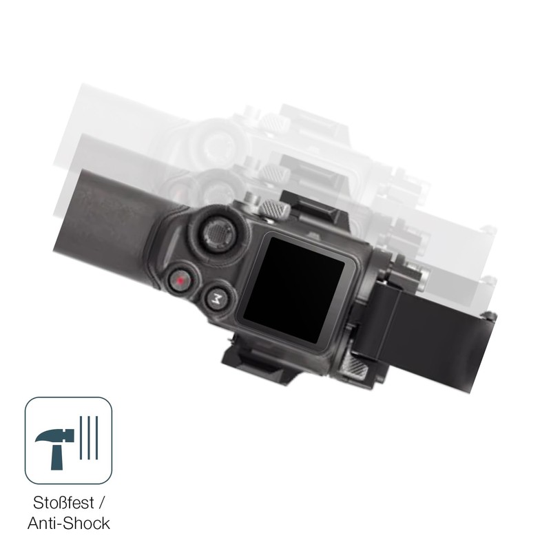dipos I 2x Displayschutz 9H matt kompatibel mit DJI RS