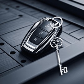 Cool Vintage Y2K Keychain Bag Charms Purse Charms Car Keychain Accessories Fake Skeleton Keys Durable Metal Key Ring Jewelry