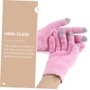 TOVINANNA 2Pairs Moisturizing Gel Gloves for Adult Skin Care Exfoliating