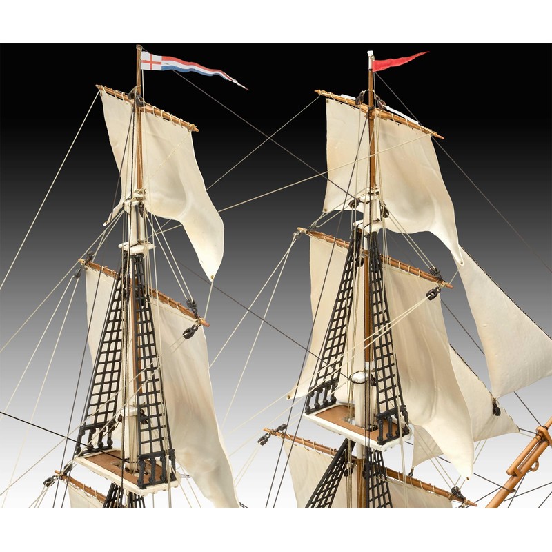 Revell Model Set 65458 Model Set HMS Beagle 1:96 Unbuilt/Unpainted