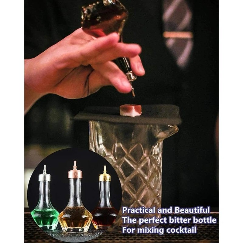 Cocktail Mixing glass – 17oz Cocktail Stirring Glass with Thick