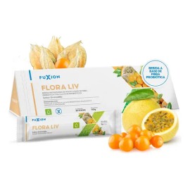 Fuxion | Flora Liv | Bebida Prebióticos Y Probióticos | 28u