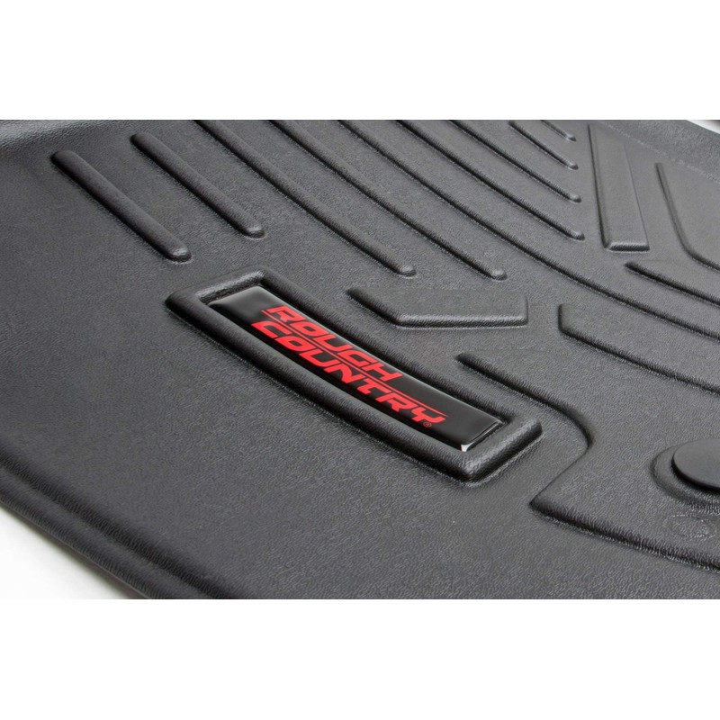 Rough Country All Weather Floor Mats for Ford F-250/F-350 SuperDuty