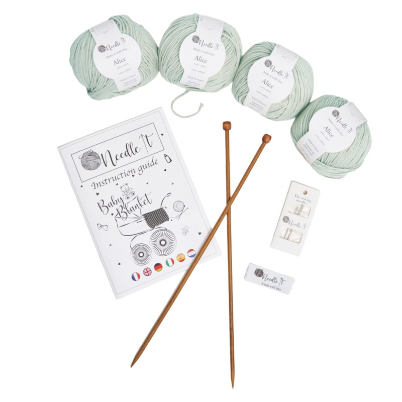 Needle It® - Knitting Set for Beginners Complete with Knitting