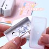 1 Hole Punch, Mini, Compact, White, 0.2 inch (6 mm),