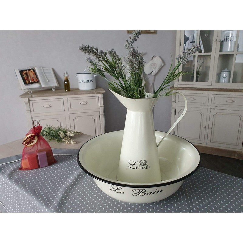 Ambiente Haus 51223 Washing Bowl 32 cm Enamelled
