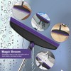 Broom with Dustpan Combo Set and Silicone Air Broom Kit,