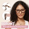 PUBOWT Oversized Reading Glasses for Women Oprah Style Computer Readers