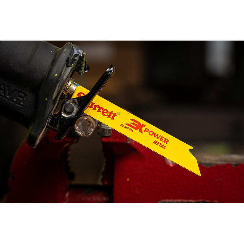 Starrett Metal Cutting Reciprocating Saw Blade 200mm (8-inch) - Pack
