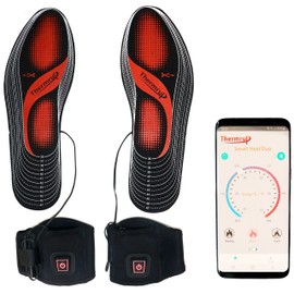 Thermrup Smart Heated Insole App Controlled, Size: 35-48 (Can Be Cut to Size)