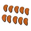 10pcs Golf Iron Covers Set with Numbers Waterproof Golf Head