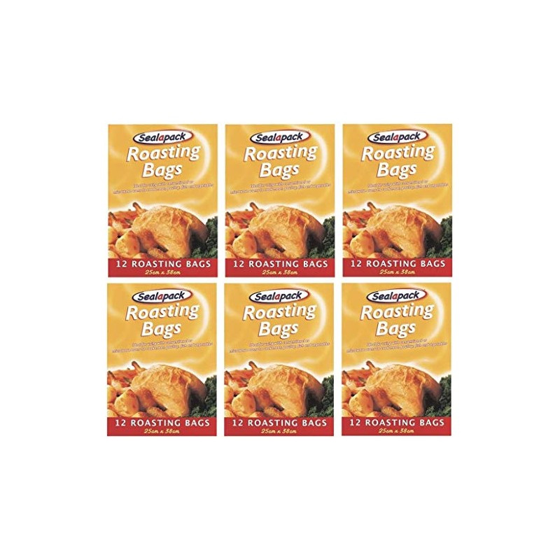 Sealapack 144 x Turkey Chicken Meat Roasting Bags Oven Cooking